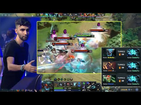 Emperor Sumail 4-Man Blue Hole on signature Storm Spirit to end the game ft. fistbumps & handshakes