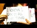 Cue Cards Birthday Surprise