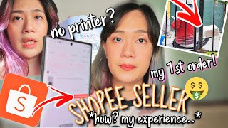 How to PROCESS your 1ST ORDER from SHOPEE as SELLER (newbie) *sold my preloved items*