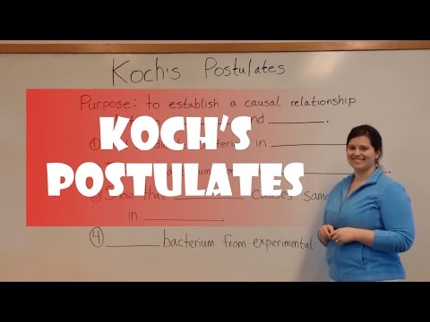 Koch's Postulates
