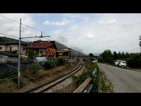 LA PARTENZA DELLA VAPORIERA GR. 625.177 DA ROBILANTE.(CN) 18 - 6 - 2017