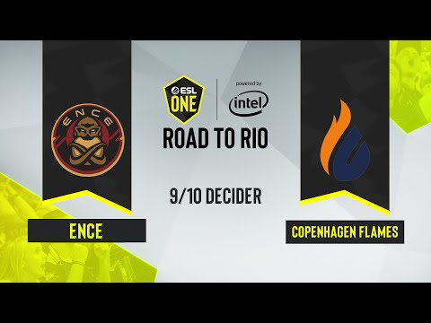CS:GO - ENCE vs. Copenhagen Flames [Train] Map 2 - ESL One: Road to Rio - 9/10 Decider - EU