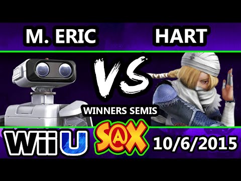 S@X 118 - Hart (Sheik) Vs. Mister Eric (ROB) SSB4 Winners Semis - Smash Wii U - Smash 4