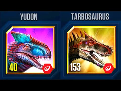 DINO BUCKS PACK YUDON Vs TARBOSAURUS (JURASSIC WORLD)