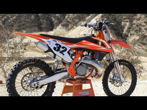 First Ride 2018 KTM 250SX 2 Stroke - Motocross Action Magazine