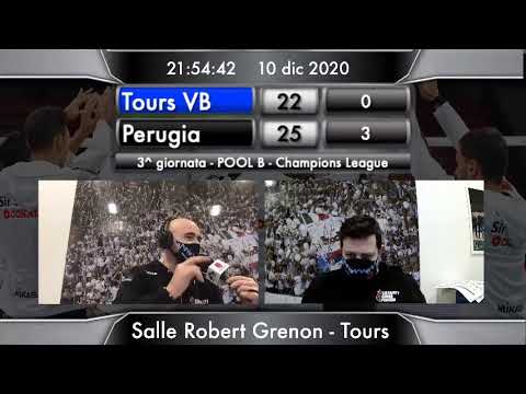 Tours VB vs Sir Sicoma Monini Perugia