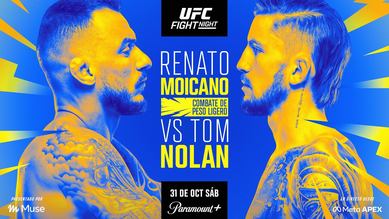 🔴 ¡EN VIVO! #UFCVegas123: Moicano vs Nolan - Previa del Evento