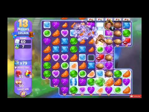 Wonka's World of Candy Level 406 NO BOOSTERS - A S GAMING