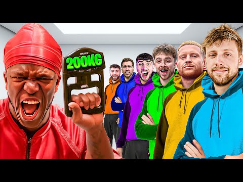 ULTIMATE YOUTUBER STRENGTH TEST!