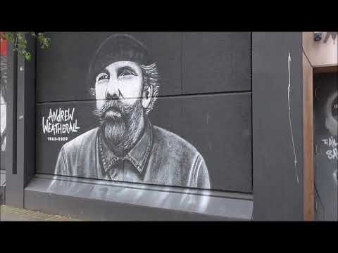 Andrew Weatherall Tribute Glenn Molloy Belfast Street Artist
