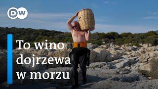 Wino, które leżakuje w morzu