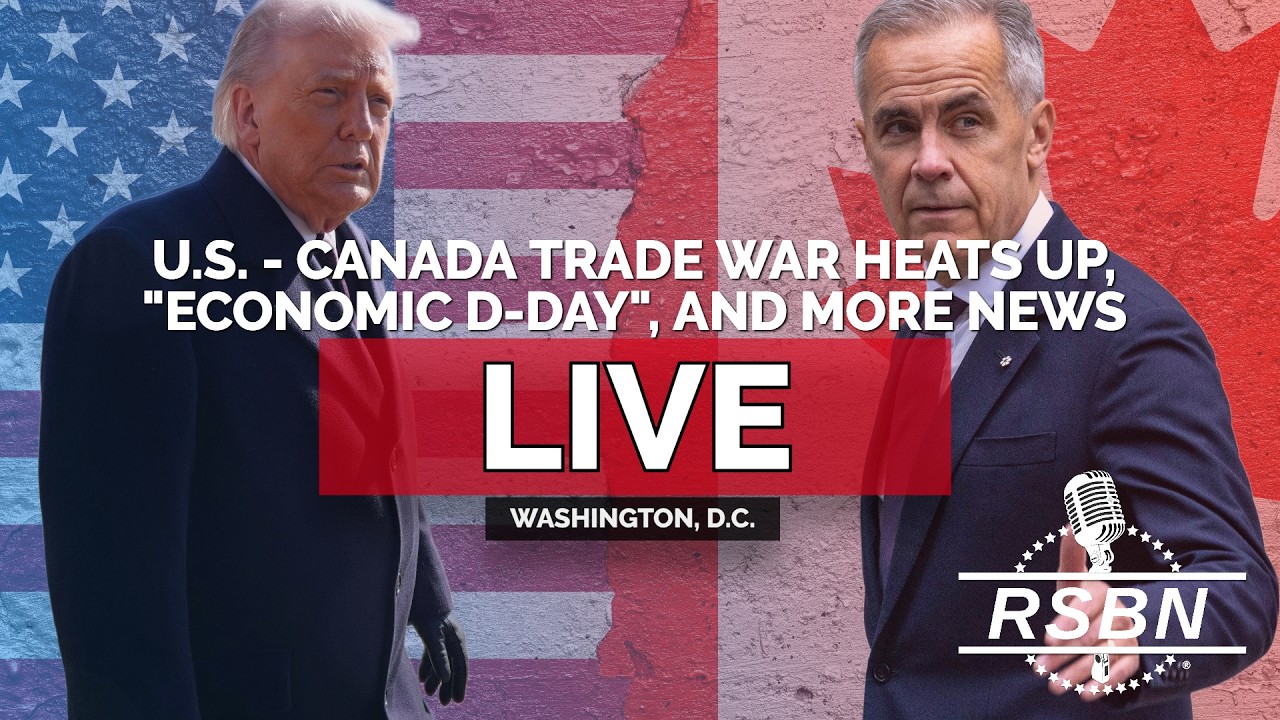 LIVE: The U.S. - Canada Trade War Heats Up, "Economic D-Day", & More White House News - 08/26/26