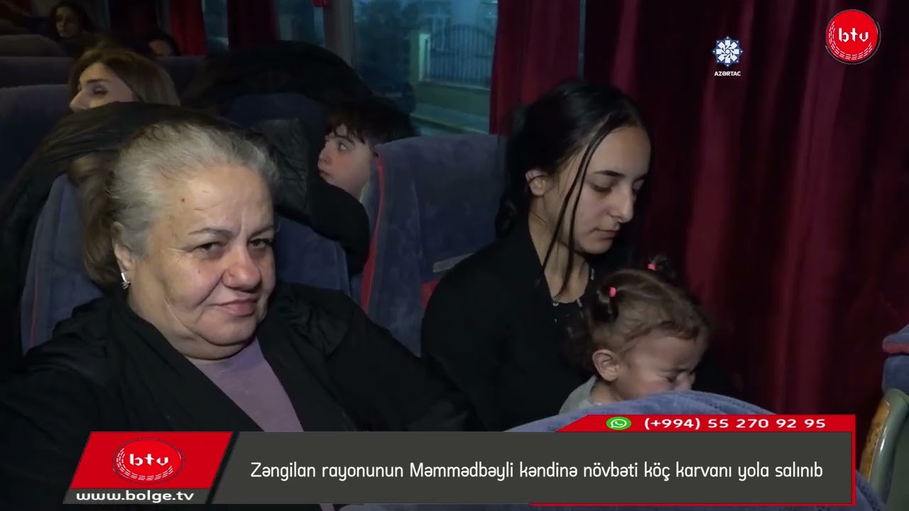 Zəngilan rayonunun Məmmədbəyli kəndinə növbəti köç karvanı yola salınıb