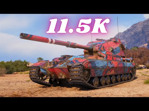 FV215b (183)  11.5K Damage 7 frags & FV215b 183  9K Damage 6 Kills  WoT Replay – World of Tanks