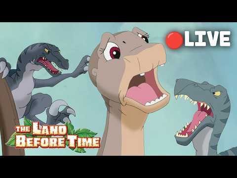 🔴 LIVE 🦕 ENDLESS Dinosaur Adventures with Littlefoot 🦖 The Land Before Time | Animal Friends