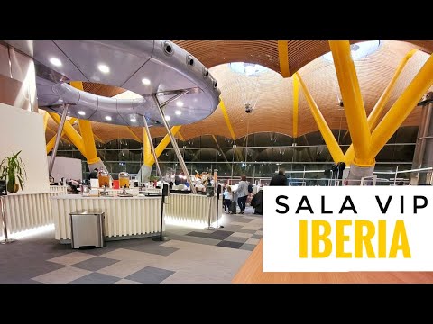 SALA VIP! | Iberia Premium Lounge Dalí (Aeropuerto Madrid Barajas) | Recorrido | HD