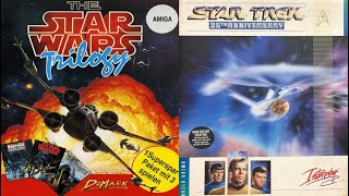Amiga games: Star Wars Trilogy & Star Trek