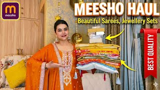 Meesho affordable Saree, jewellery,Hair accessories & Footwear haul Rs.250-Rs.1300 @PoojaRikichoyal