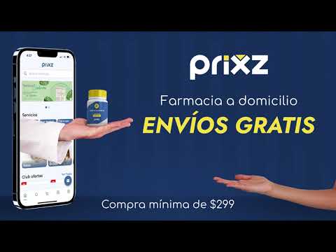 Prixz, farmacia a domicilio con envios gratis, ¡Descarga la app!