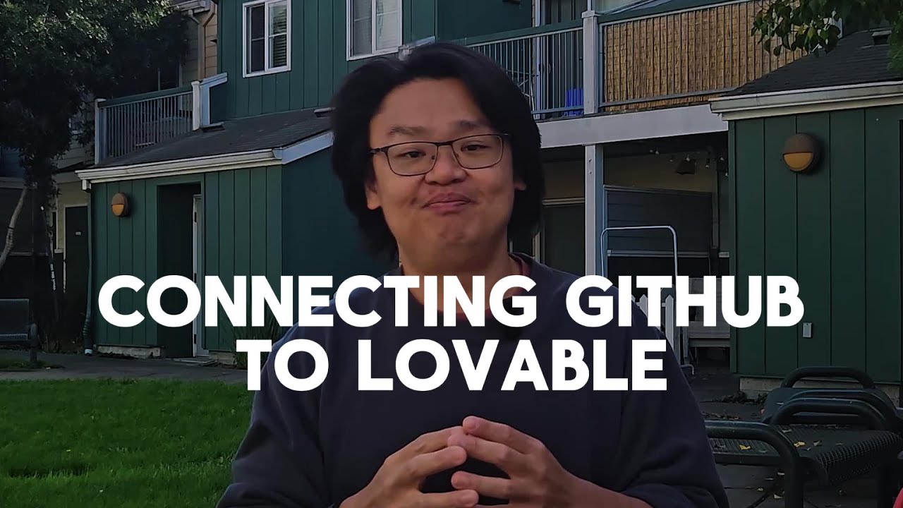 Applied AI Product Management - Connecting GitHub to Lovable