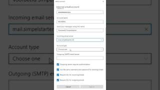 Instellen e-mail | POP/IMAP & SMTP