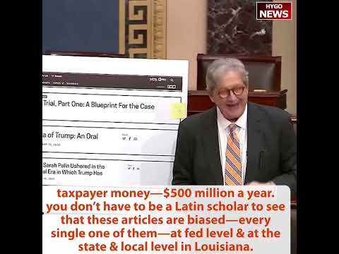 Sen. Kennedy: '$500 Million a Year' for NPR/PBS -- 'Not a Single Solitary Dime'; 'Without the First Amendment, How Do We Know Who the Idiots Are?'