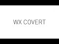 WX COVERT, Glas: CAPTIVATE™ Polaroid Blå Spejl, Stel: Blank Transparent Lyseblå