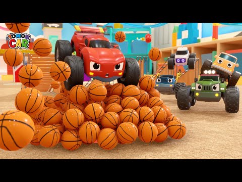 Learn Sports ball names play | nursery rhyme Kids Songs for Kids Tomoncar World 토몬카