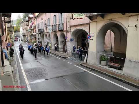 BANDA MUSICALE MALINTEISA DI DEMONTE SFILA ALLA FIERA DI S. LUCA A DEMONTE (CN) DOM. 9 - 10 - 2022.