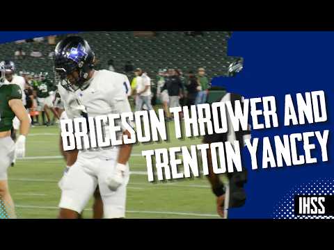 Top DFW Wide Receivers for 2026: Briceson Thrower & Trenton Yancey