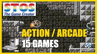 Atari ST/e ASMR: 15 Well Crafted STOS Action Arcade Games