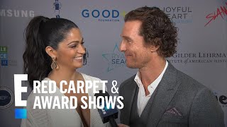 Matthew McConaughey & Camila Alves Enjoy Date Night | E! Red Carpet & Award Shows