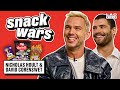 David Corenswet And Nicholas Hoult Try British American Food Snack Wars