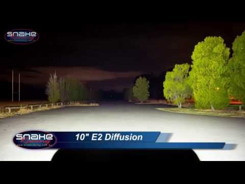 Rigid industries 10" E2 Series LED Diffusion - Snake Racing