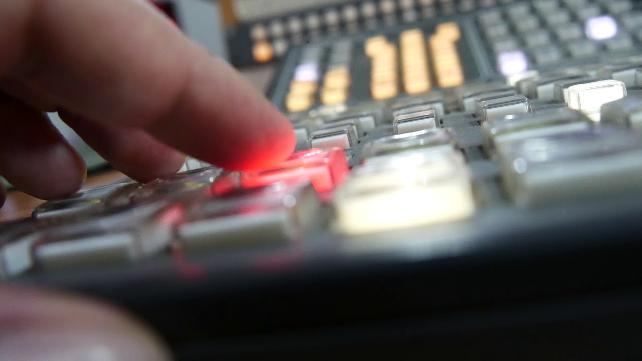 TV Studio Vision Mixing 03 / Free Stock Footage (4K)