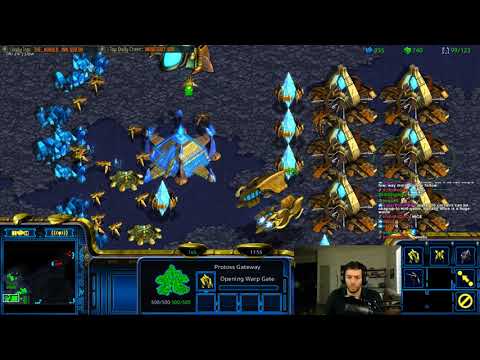 Starcraft Broodwar - PvZ - Dark Templar save the day!