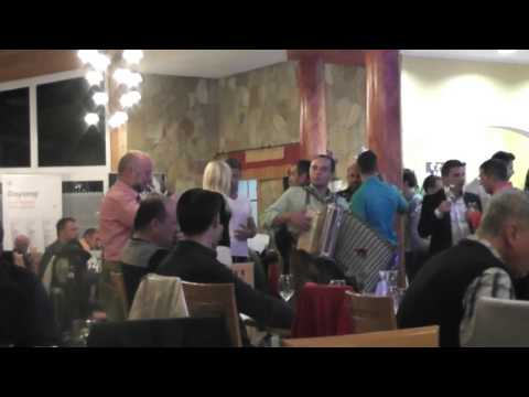 Business Golf Tour 2014: Stegersbach, Rakúsko, večierok a domáca kapela