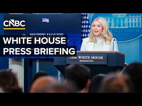 LIVE: White House press secretary Karoline Leavitt holds a briefing with reporters — 4/8/2026