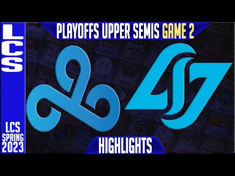 C9 vs CLG Highlights Game 2 | LCS Spring 2023 Playoffs Upper Semifinal | Cloud9 vs CLG G2