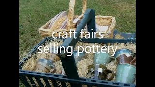 Selling pottery CRAFT FAIRS (452 potters journal)