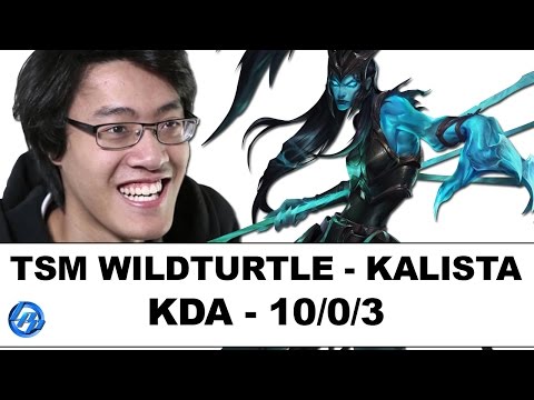 TSM WildTurtle - Kalista vs Ezreal - NA SoloQ
