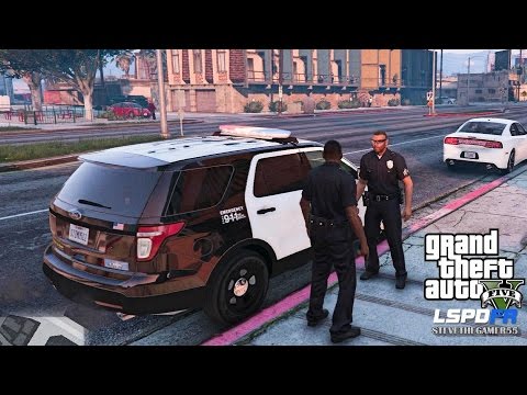 GTA 5 PC MODS - LSPDFR - POLICE SIMULATOR - EP 19 (NO COMMENTARY) CITY PATROL