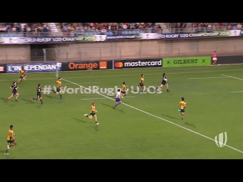 New Zealand U20s score incredible interception try!