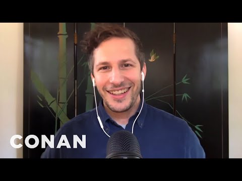 Andy Samberg’s Daughter Likes To Emulate Him & His Wife | CONAN on TBS