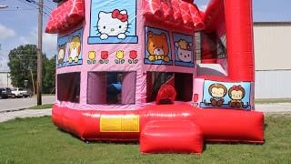 Hello Kitty 5in1 Bounce House Combo Rental