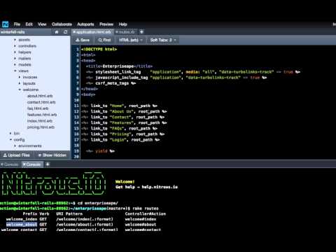 Building a Functional Nav Bar for a Ruby on Rails Application