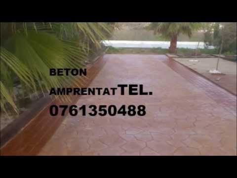 BETON AMPRENTAT CALDARARU  0761350488 ILFOV