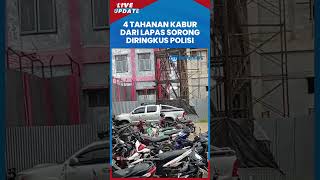4 Tahanan yang Kabur dari Lapas Kelas IIB Sorong Berhasil Diringkus Polisi di Rumah Masing-masing