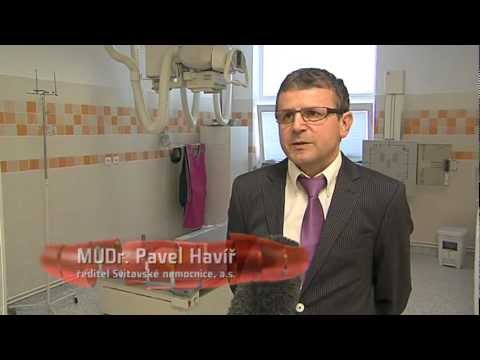 Hejtman Martínek při otevření denzitometrie