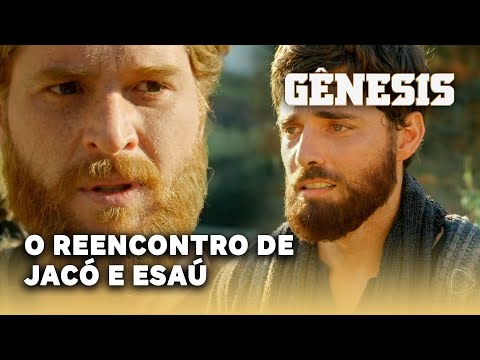 NOVELA GÊNESIS: Jacó e Esaú reencontram